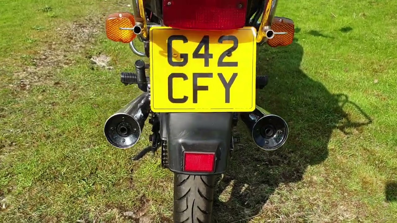 Honda CB450DX Running