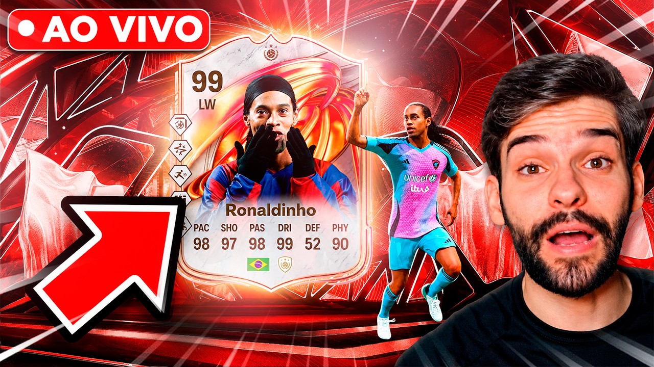 🚨AO VIVO! CARTA 99 no PACOTE DO ULTIMATE TEAM! FUTTIES