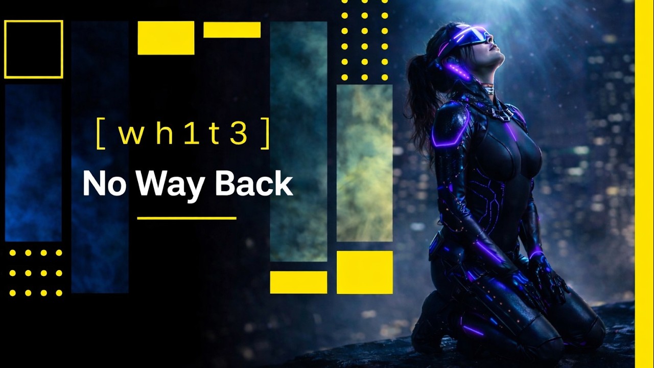 No Way Back —  [ w h 1 t 3 ]  · Cinematic Music Video 4K · Emotional Cyberwave