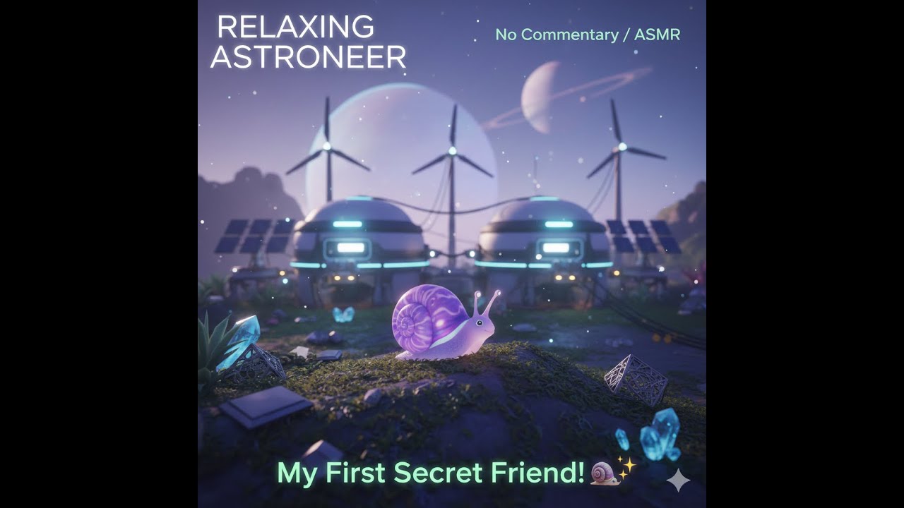 I FOUND MY FIRST PET! 🐌 Infinite Energy & Scrap Hunting | Astroneer (No Commentary) #astroneer