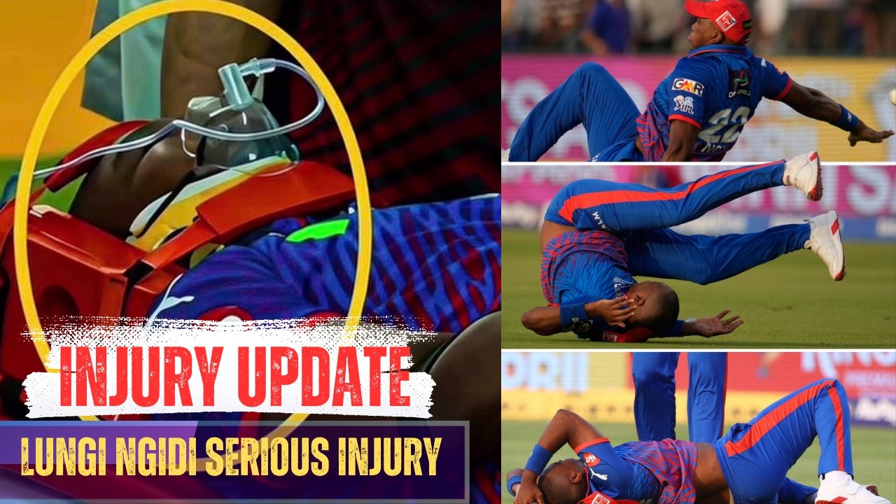NGIDI Serious Injury Update | Ngidi Injury Injury PBKS VS DC IPL 2026