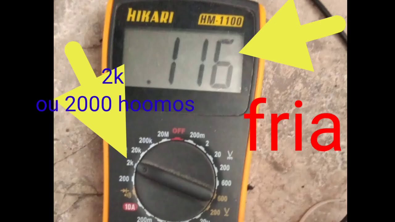 Testando a bobina de pulso Apenas com multímetro. PIX PARA AJUDAR  NOSSO CANAL (83) 991752786