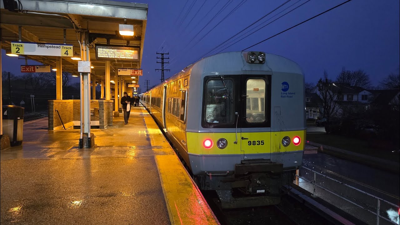 LIRR Action at Bellerose (3/12/26)