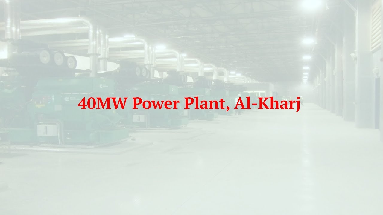 40MW PowerPlant, Al-Kharj Project Photos