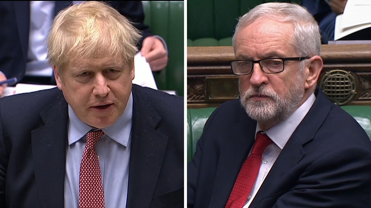 Watch again: Boris Johnson faces Jeremy Corbyn in special coronavirus PMQs