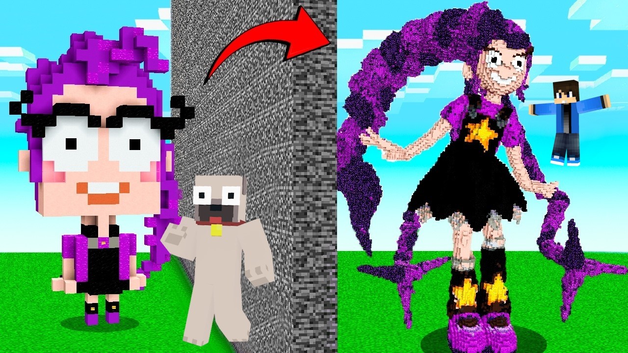Csaltam a LILY LOVEBRAIDS &Eacute;p&iacute;tő Kih&iacute;v&aacute;sban a Minecraftban (Poppy Playtime 5)