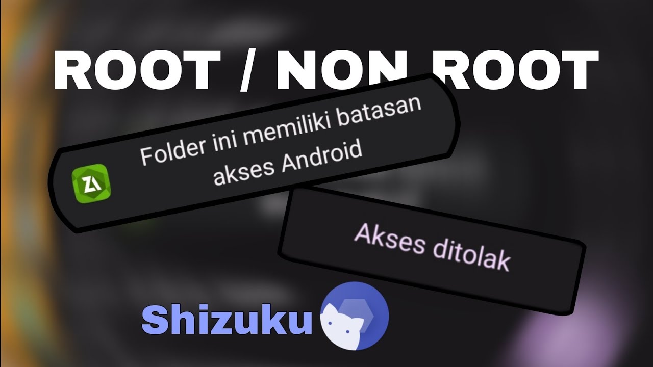 Solusi masalah buat android 11-15 Zarchiver file memiliki batasan akses / akses ditolak