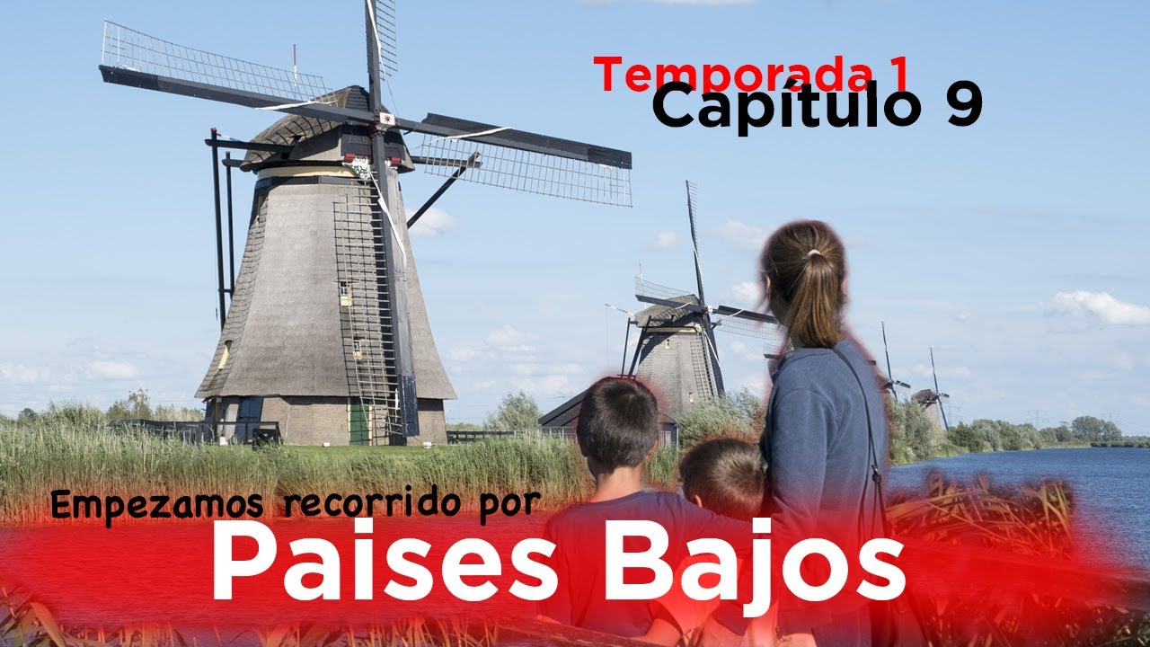 Países Bajos en autocaravana. Viajar con niños. Europa en camper.