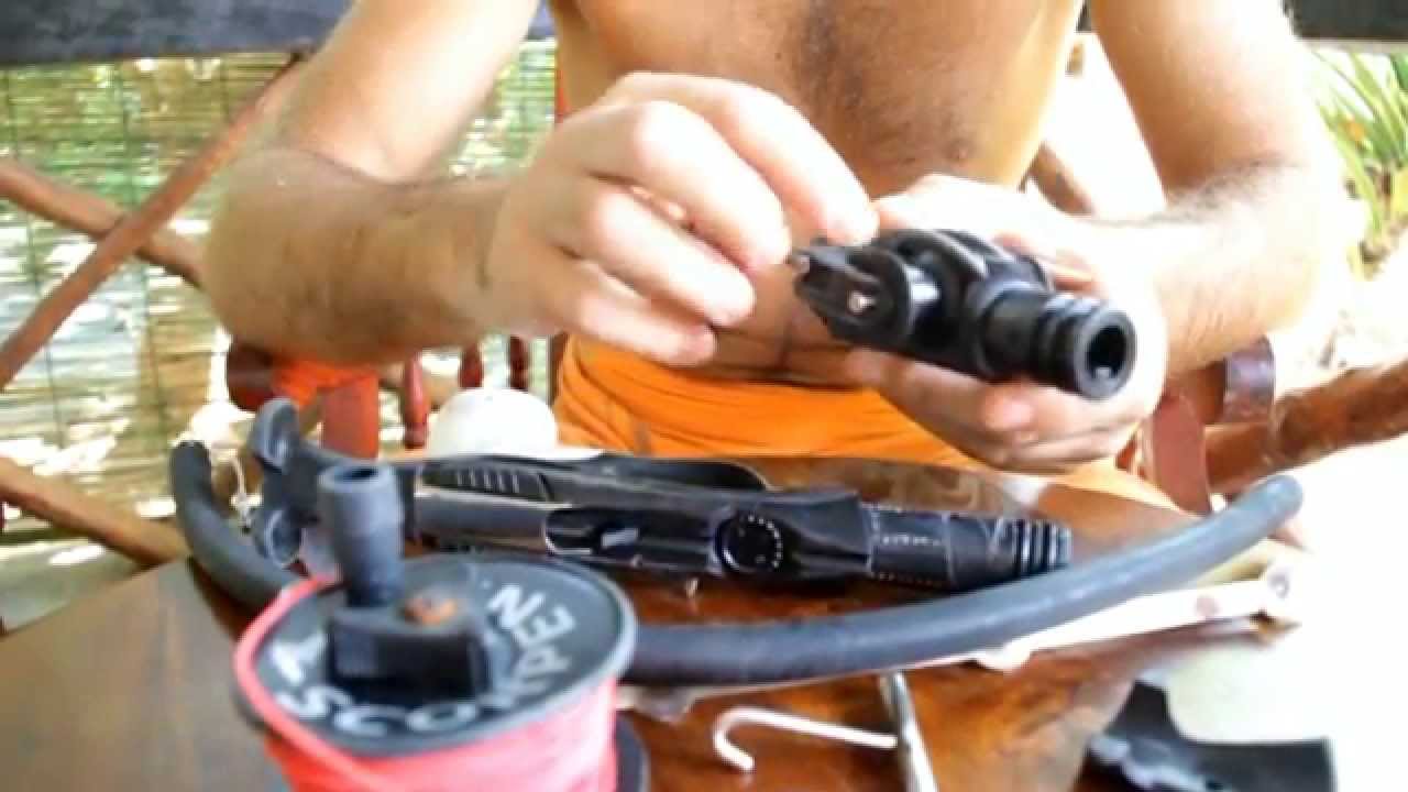 Подводное ружье SCORPENA X Roller после 3 месяцев охоты