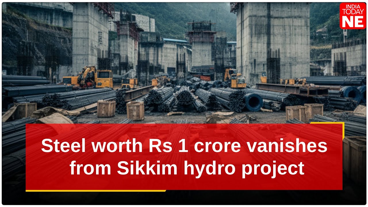 Steel worth Rs 1 crore vanishes from Sikkim hydro project, suspect held in Siliguri
