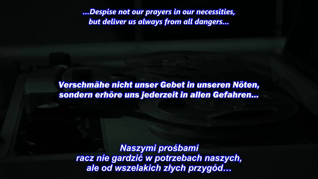 Egzorcyzmy Anneliese Michel (DE, EN, PL) cała kaseta 90', wtopione napisy