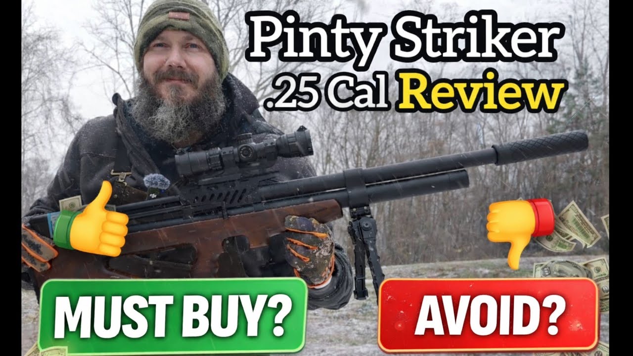 Полный обзор пистолета Pinty Striker калибра .25 | Мощность, точность и соотношение цены и качест...