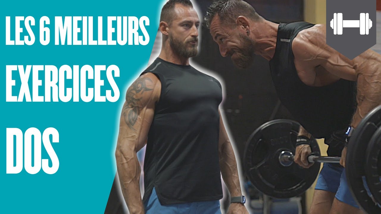 Les 6 meilleurs exercices DOS en musculation (s&eacute;ances dorsaux)