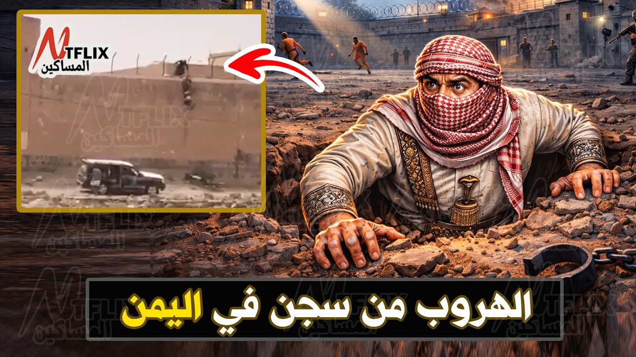 نتفلكس المساكين : الهروب من سجن في اليمن