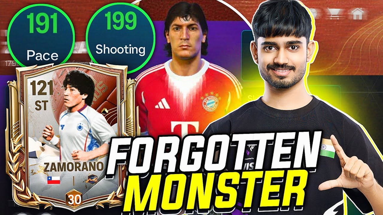 I Tried New 116 OVR Zamorano in Fc Mobile... He Is a Goal Machine