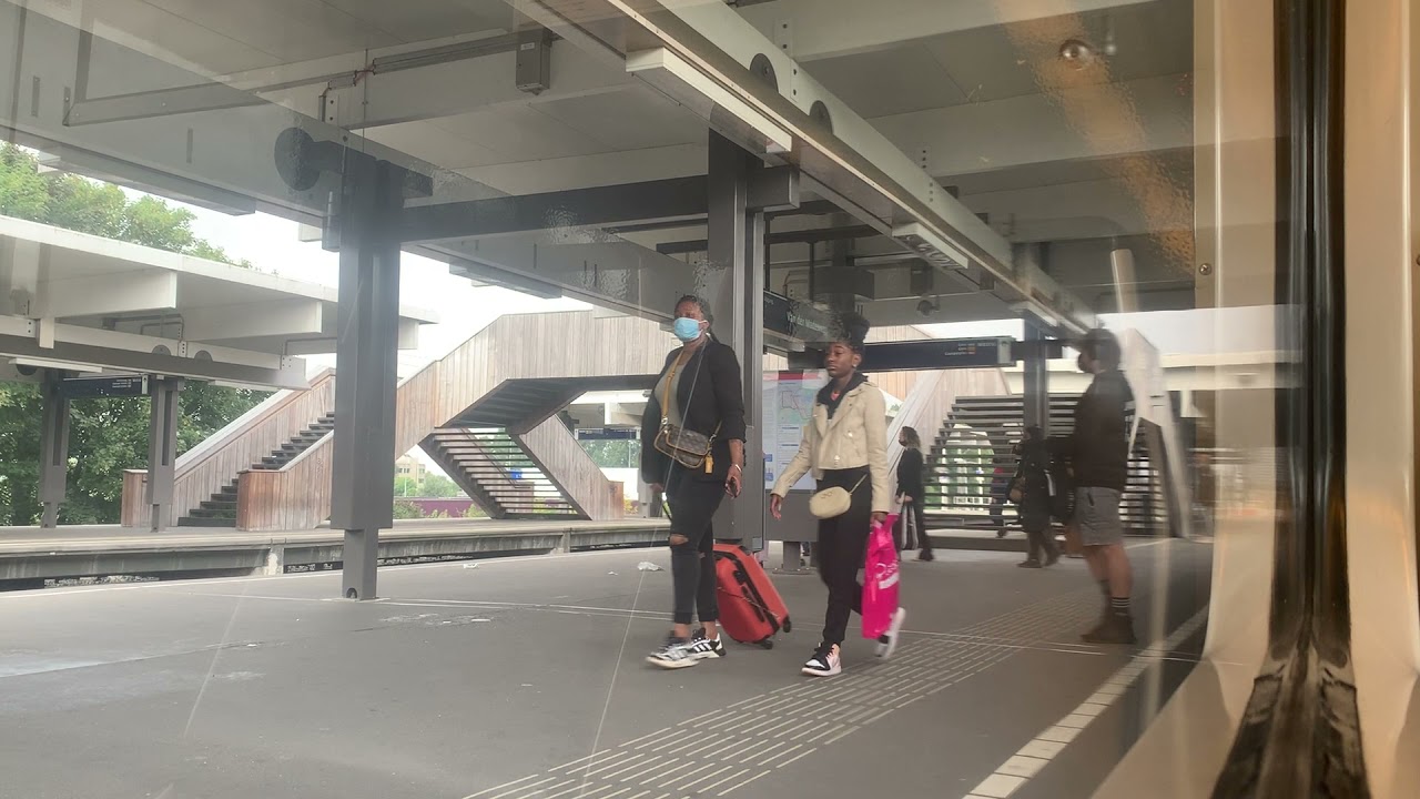 Metrorit GVB Amsterdam: Lijn 50 Gein - Isolatorweg met BN en Duidelijke omroep