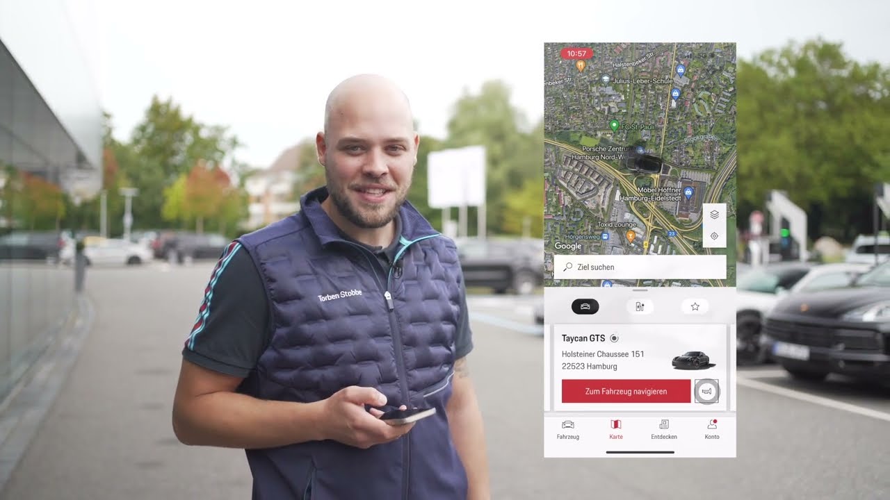 Was kann die MyPorsche App? Unser Technologie Experte Torben Stobbe erklärt es euch.