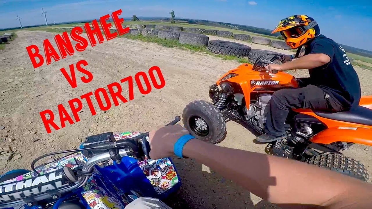 Banshee против Raptor 700!