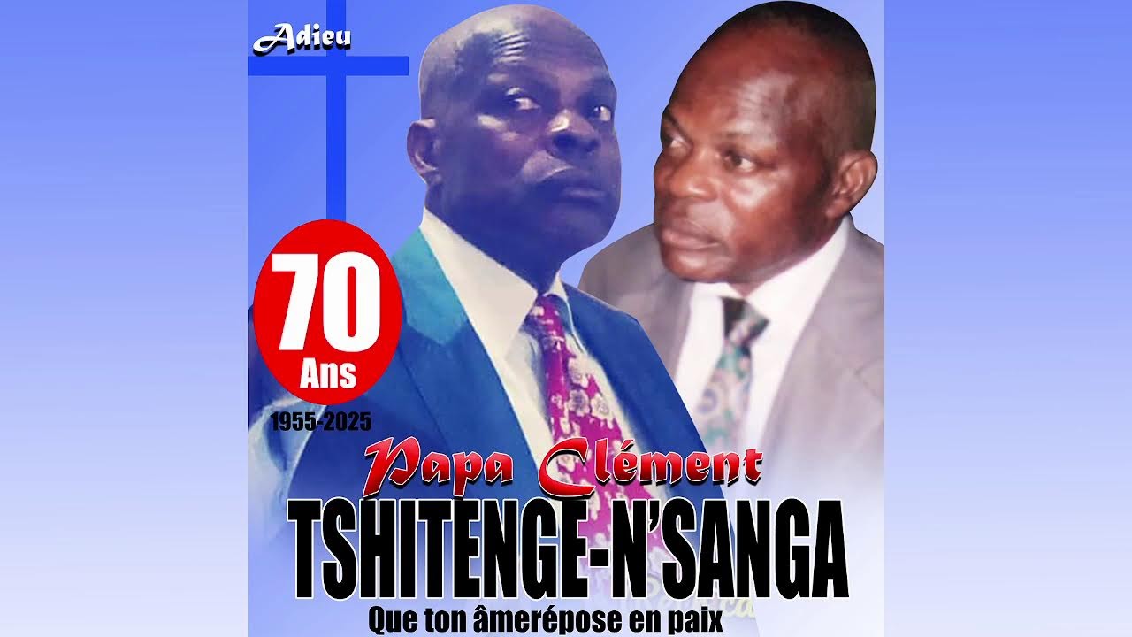 LIVE OBSEQIUE PAPA CLEMENT TSHITENGE N'SANGA BM CREAITVE PROD NOUS SOMMRS UNE AGENCE  DE PRODUCTION