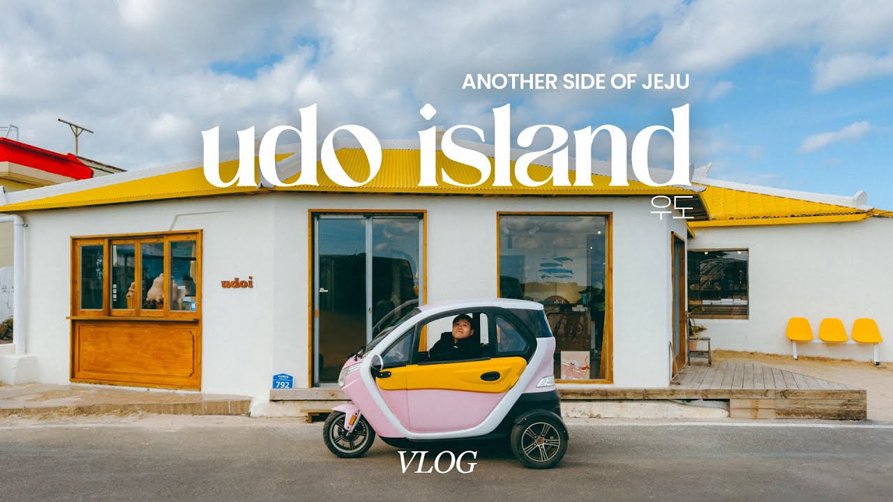 Seaside escape from Jeju | Exploring Udo Island by EV Car