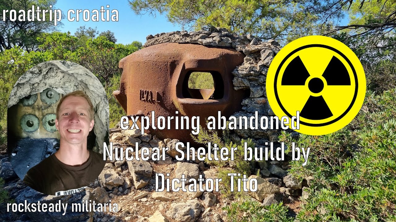 Roadtrip Croatia EP10 exploring a Nuclear bunker build by dictator Tito on Vis island Croatia