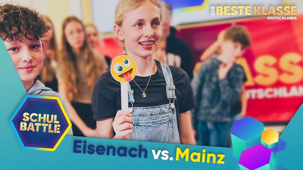Mainz gegen Eisenach | Die Schulbattles | Die beste Klasse Deutschlands | Mehr auf KiKA.de