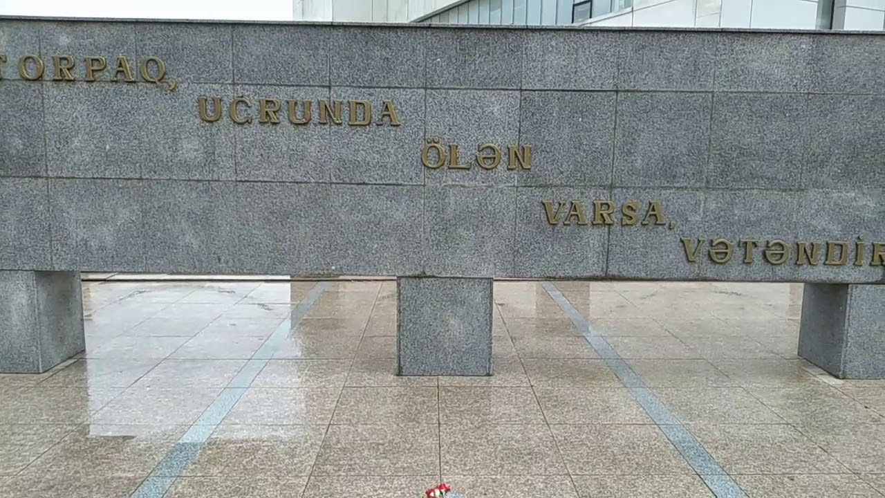 Bakıxanov qəs. razin Şəhidlər Xiyabanı ALLAH bütün Şəhidlərimizə rəhmət eləsin