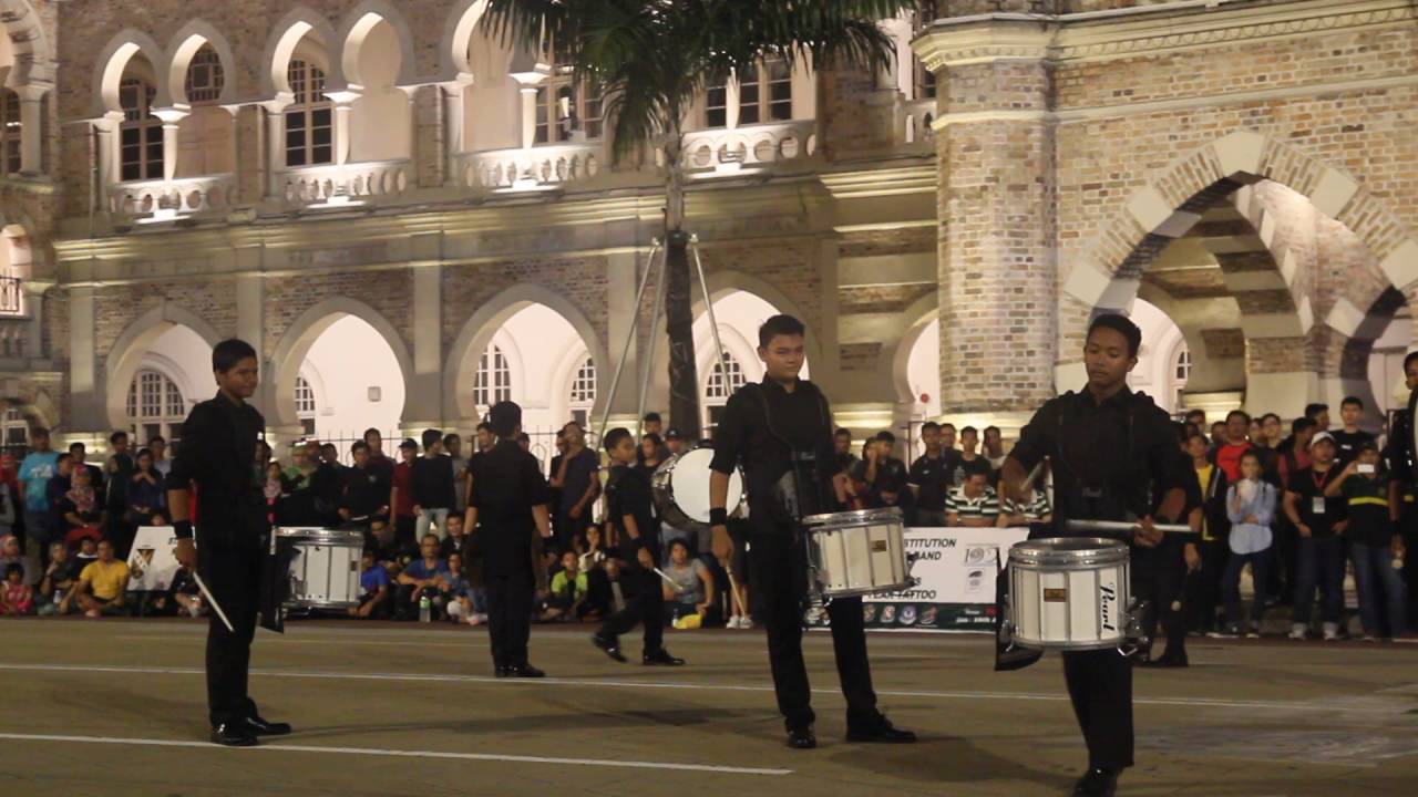 SJINCB 100yrs Tattoo Drum Line 16 April 2016