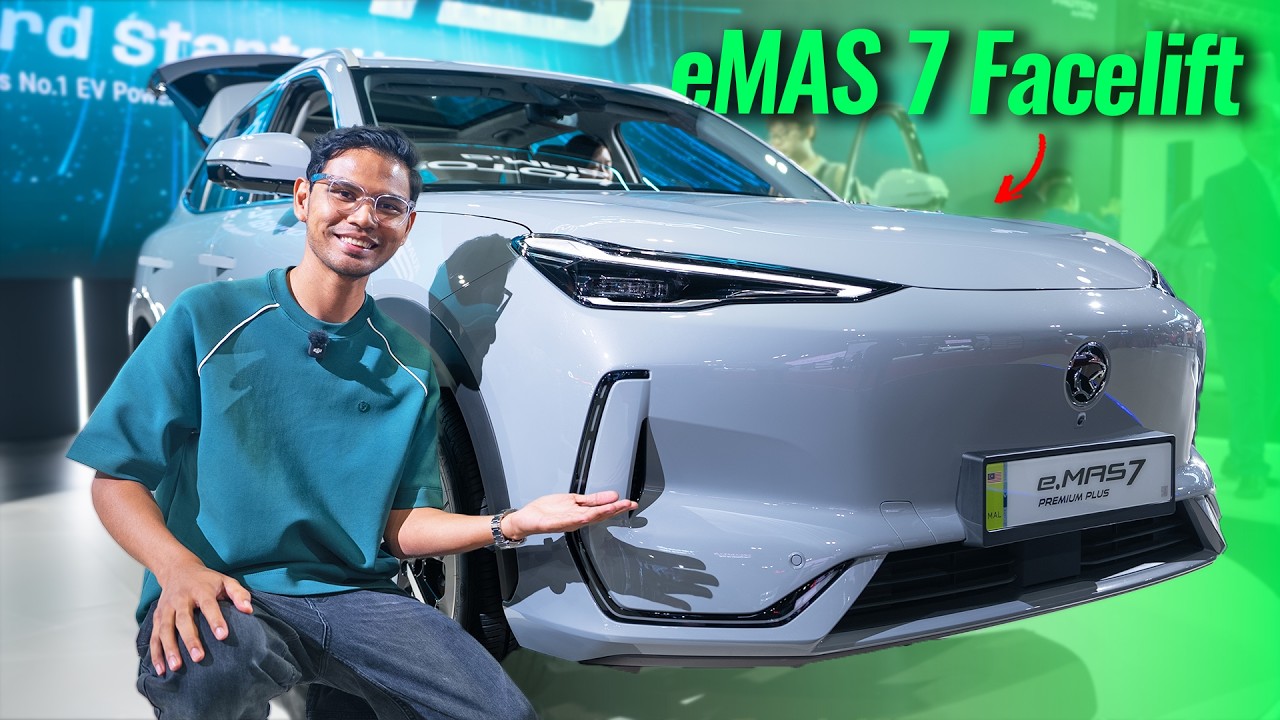 Proton eMAS 7 Facelift ! 🔥 Bateri Lagi Besar + Seat Urut
