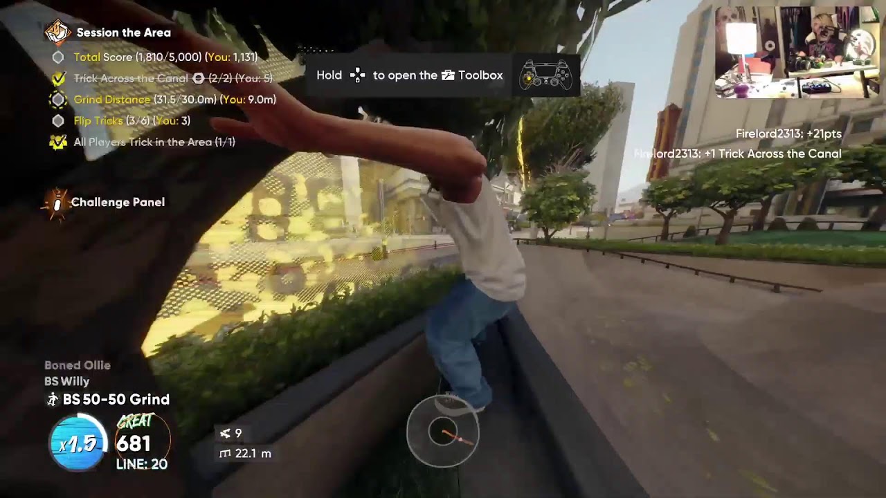 Skating W The Homie (Skate)