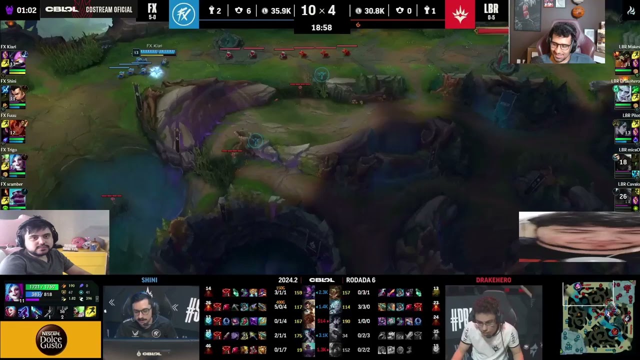 #absoluttlol em #Twitch | 🤚🔥CoStream Oficial CBLOL do vovo #CBLOL 🤣🤚 🔥 @esportstvzan1 @revol...