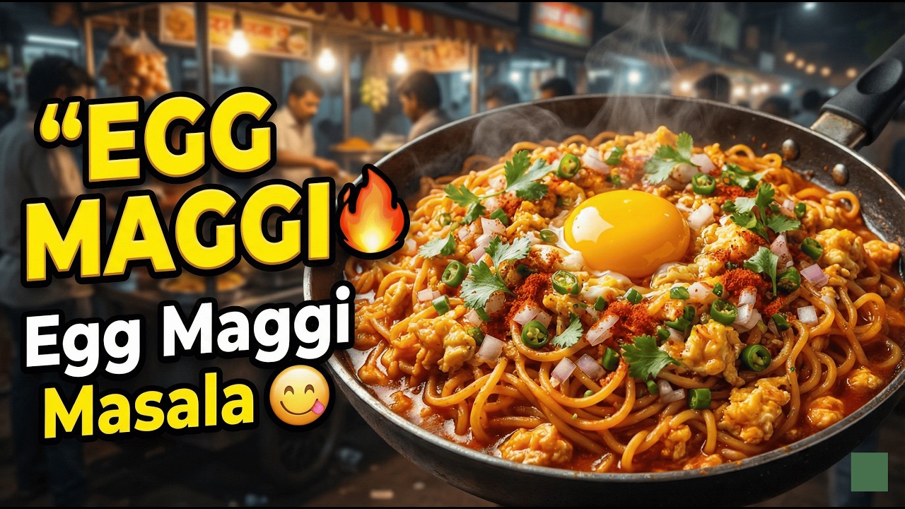 5 నిమిషాల్లో హోటల్ స్టైల్ Egg Maggi Masala 😋 | ఒక్కసారి తింటే ఆగరు!