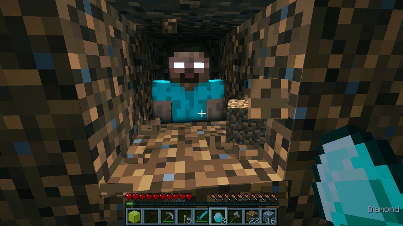 ¡ENCONTRÉ A HEROBRINE EN MINECRAFT SIN MODS! 😱😱😱 *NOTICIA REAL* | PERRONOTICIERO #1