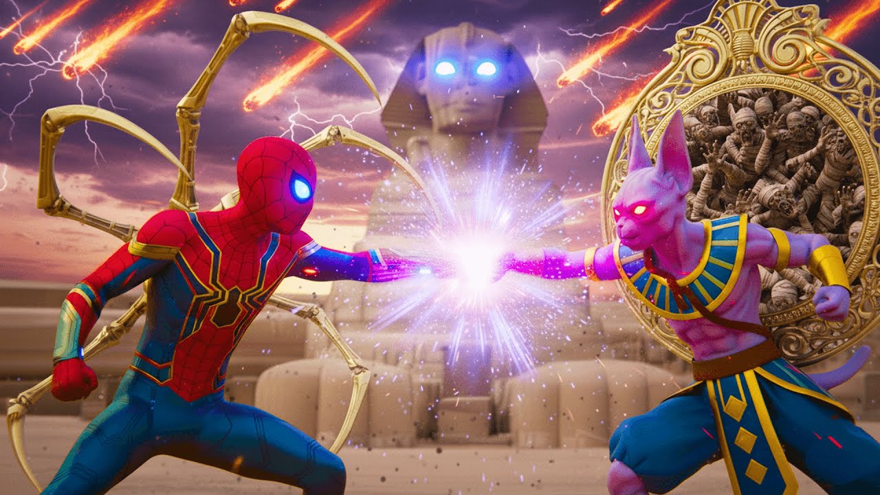 Spider-Man In An Epic Battle With Beerus To Fight For The Dragon Ball ⚔ A Merciless Showdown