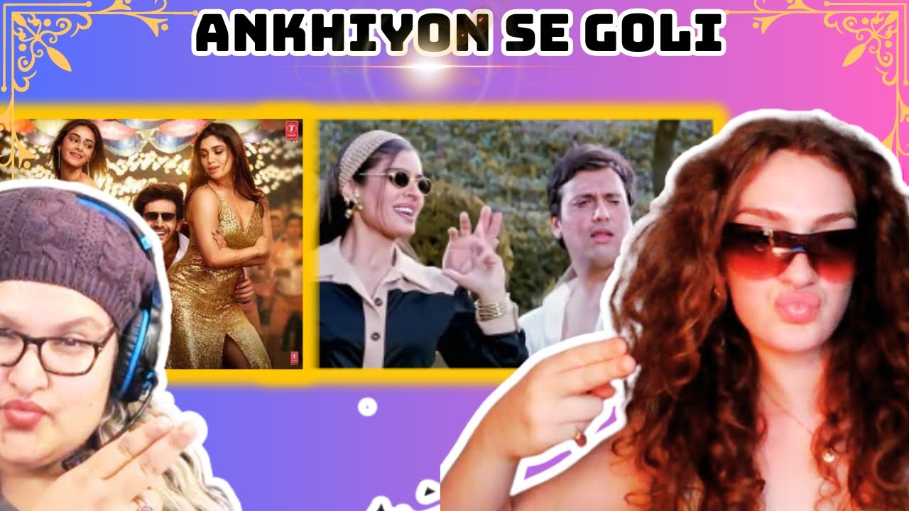 РЕАКЦИЯ на песню ANKHIYON SE GOLI MAARE| ОРИГИНАЛ против РЕМЕЙКА | Говинда| Картик Ариан | Равина...