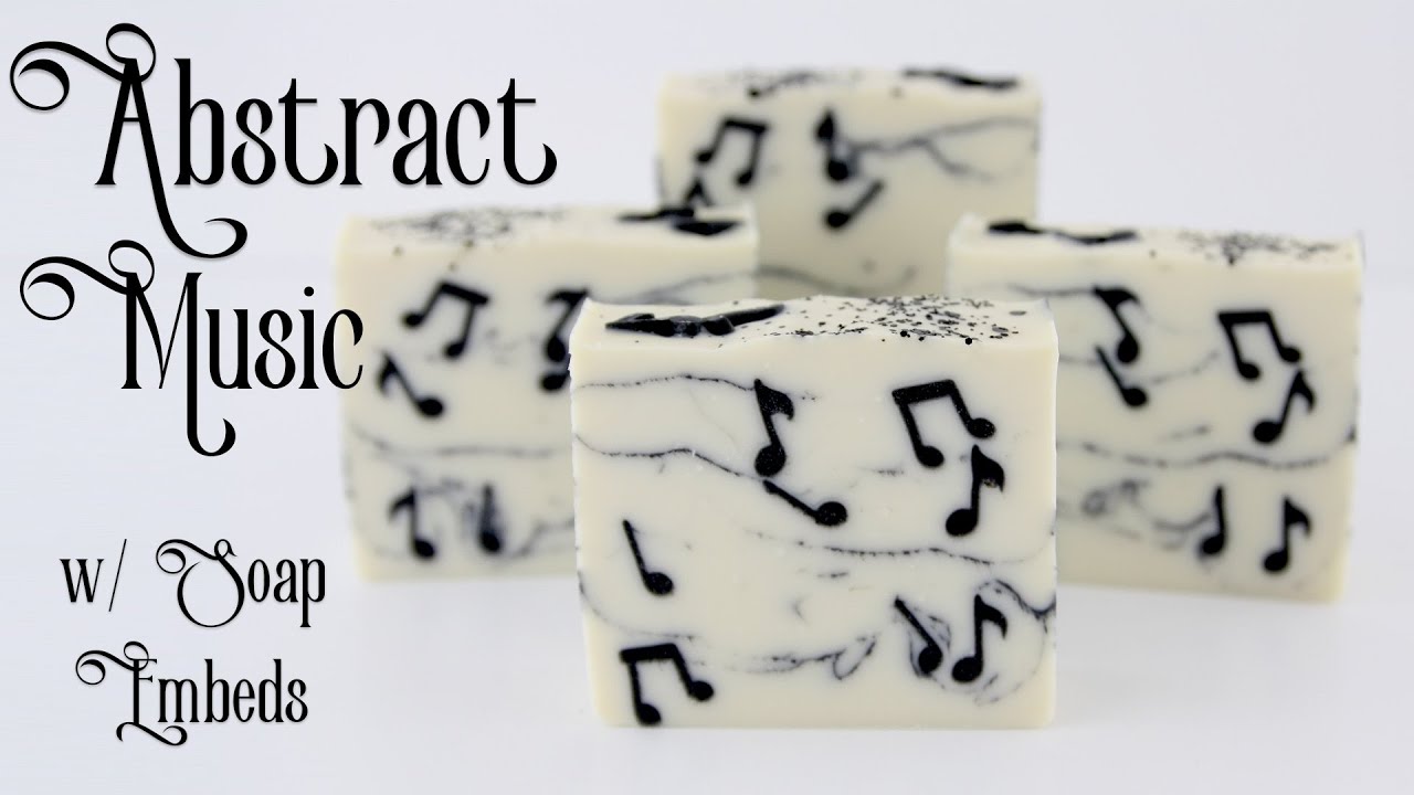 The Dancing Music: Soap Dough Extruded Music Notes Embeds