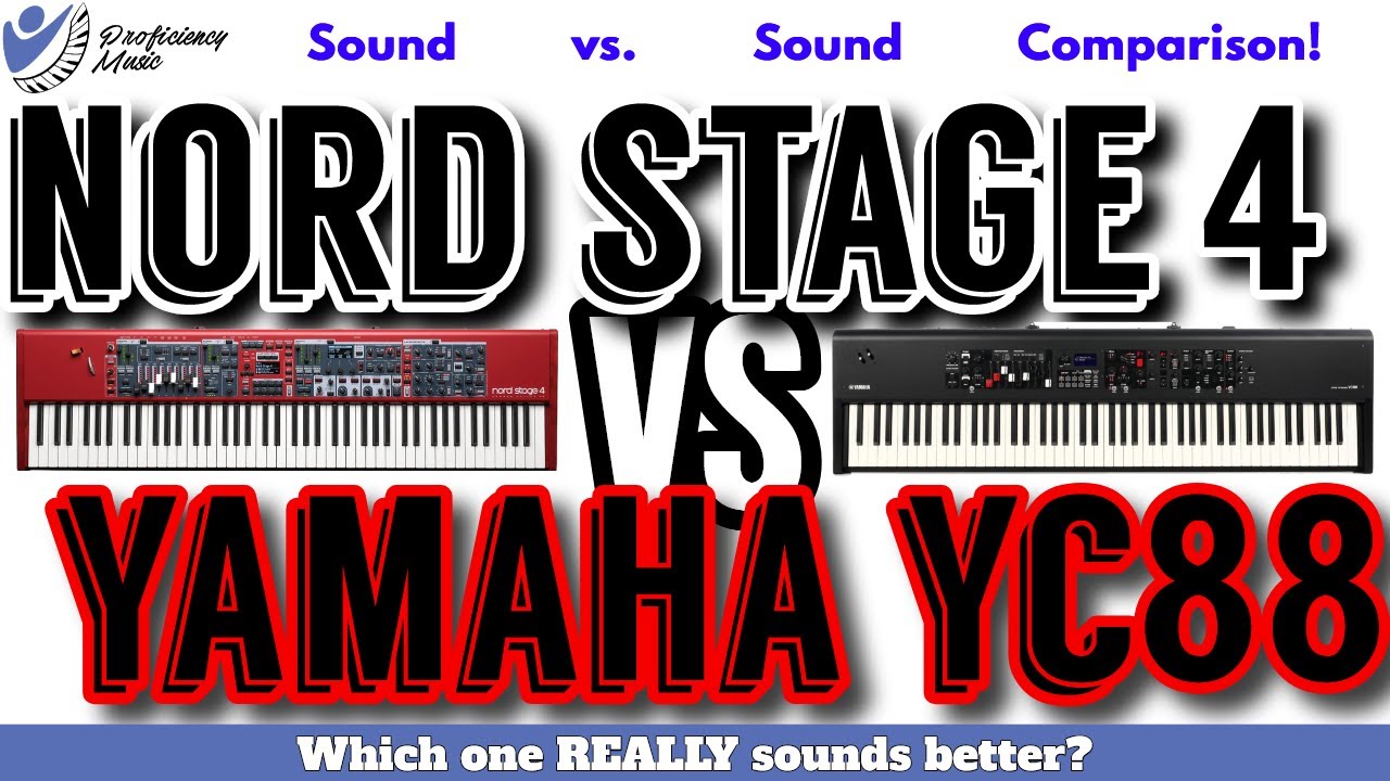 Nord Stage 4 vs Yamaha YC88