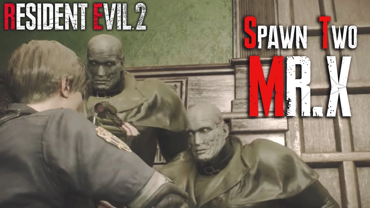 Resident Evil 2 Remake Glitches - How To Spawn Two Mr.X's / Spawn Two Tyrant Glitch