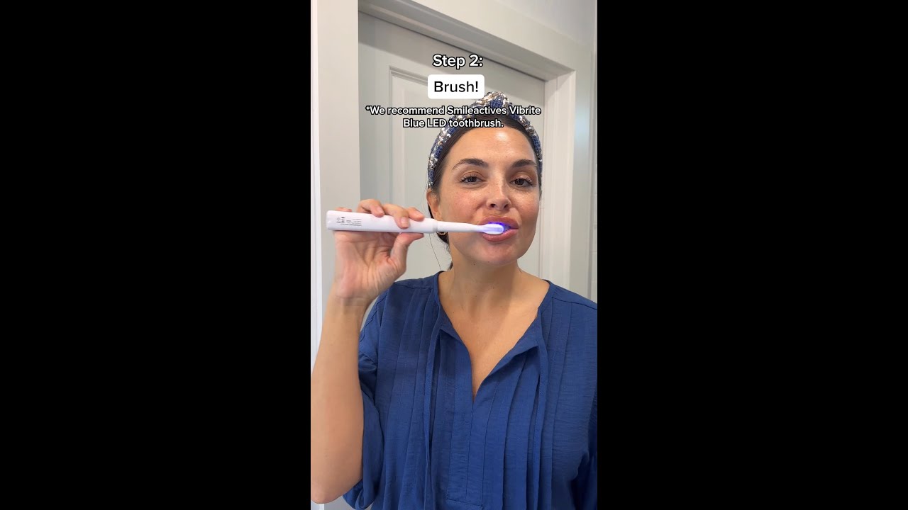 Watch Me Whiten My Teeth with Smileactives&reg;