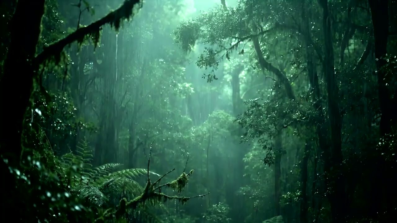 Calm Forest River at Dusk | Deep Sleep Ambience