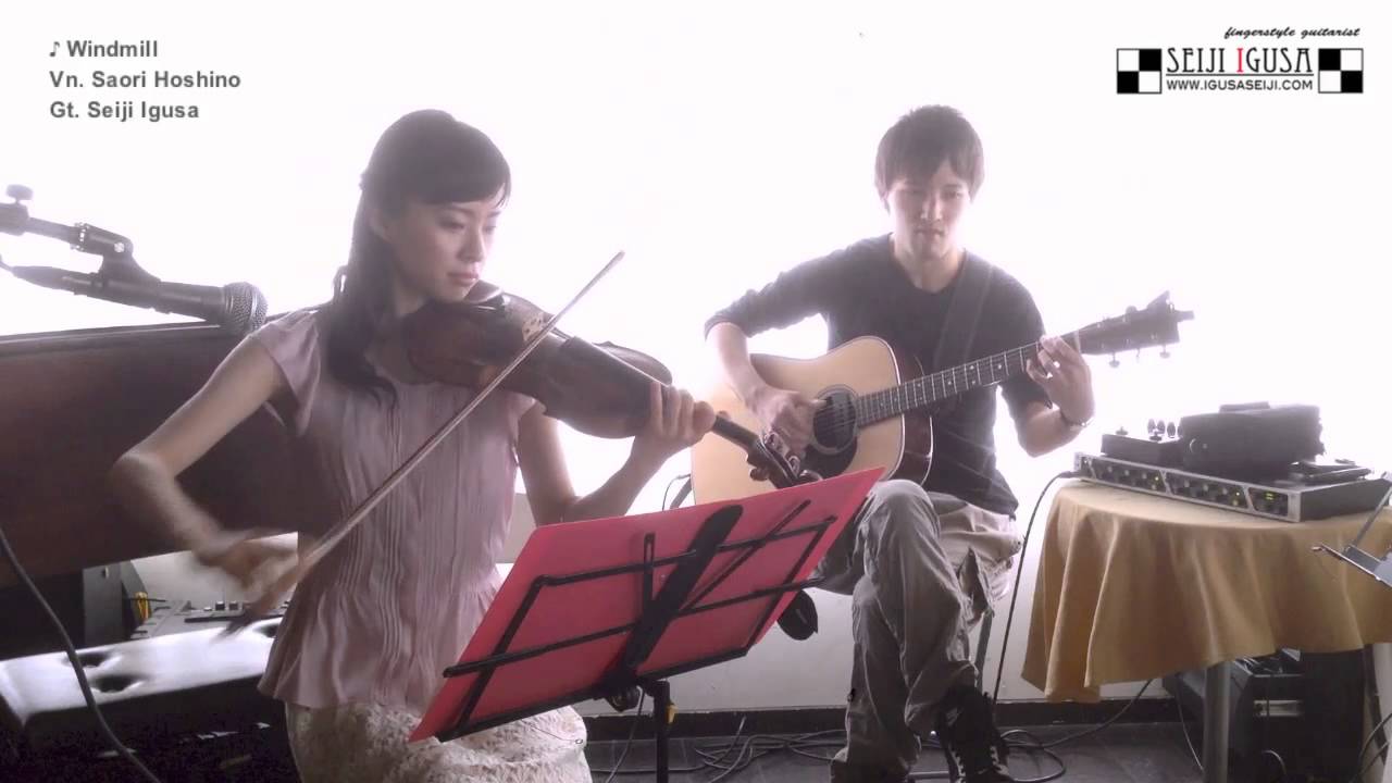 Seiji Igusa [Windmill] violin.Saori Hoshino