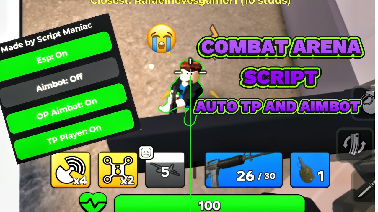 😱 One Script to FARM and KILL Everyone Instantly in Roblox Combat Arena (Mobile + PC!