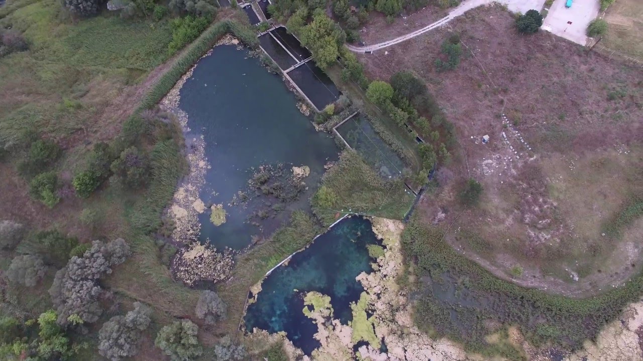 Sakaryabaşı (Sakarbaşı) Çifteler Eskişehir - Havadan drone ile görüntüleri - 4K - 23 Eylül 2015