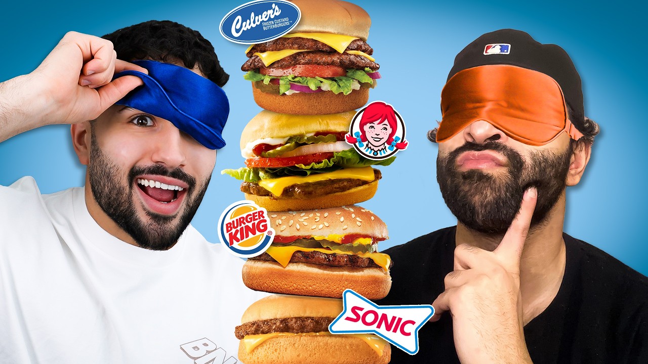 Blind Taste Test: GUESS THE FAST FOOD