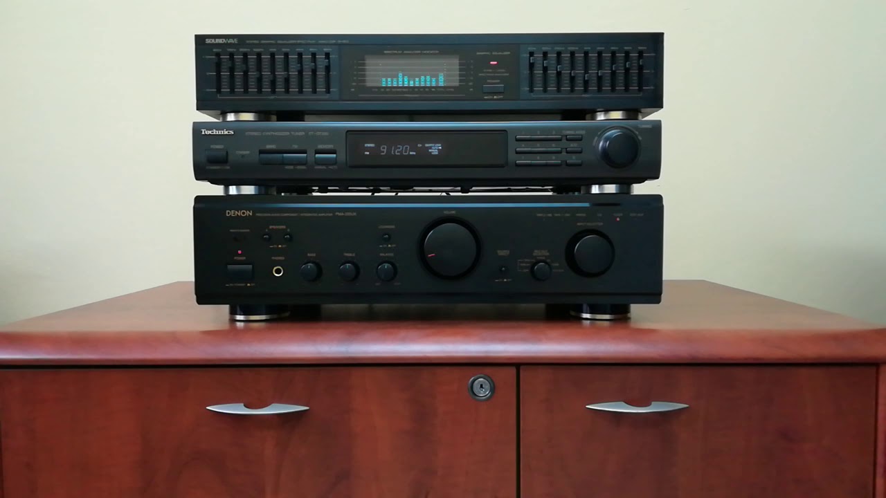 Denon PMA 355UK Soundwave Q 900 Technics ST GT350 part 1