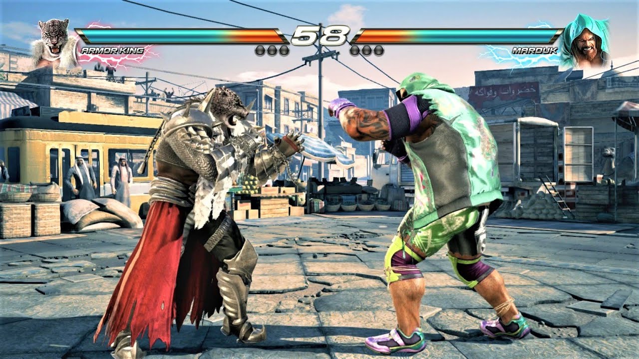 Armor King vs Marduk (Hardest AI) - Tekken 7 Arcade