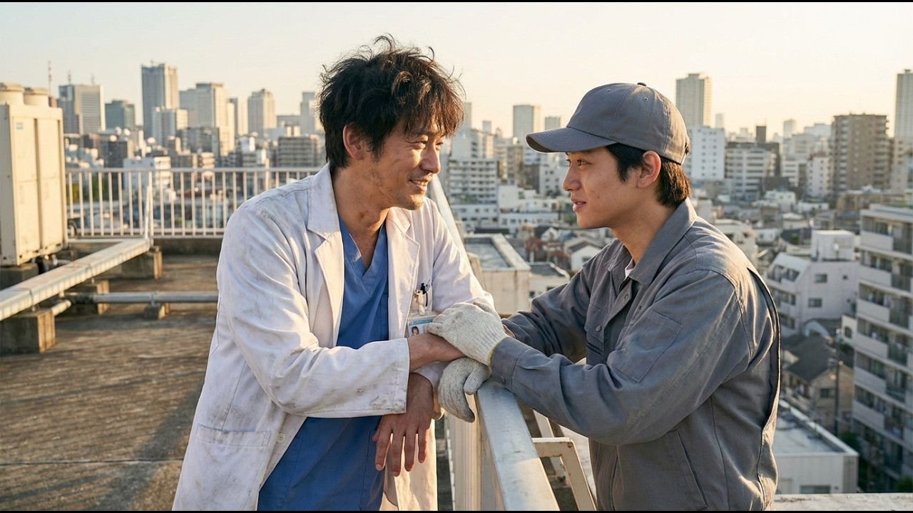 医師と清掃員の食事―命を救った“彼”の正体が夜を変えた