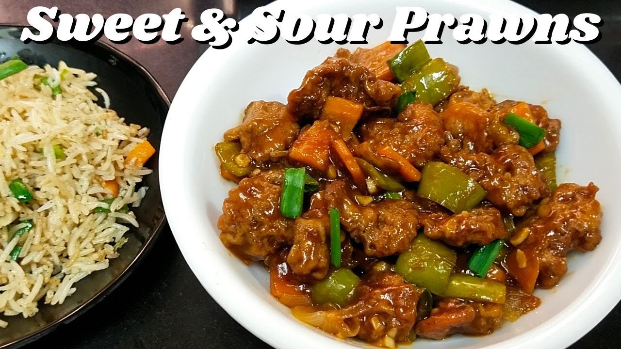 Sweet & Sour Prawns Recipe | Indo-Chinese Prawns | Sweet & Sour Shrimps You will be making it Often