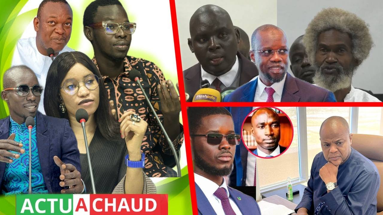🛑ACTU'A CHAUD Ndeye Astou et sa team Juriste Diouf, Caporal fall et Tra