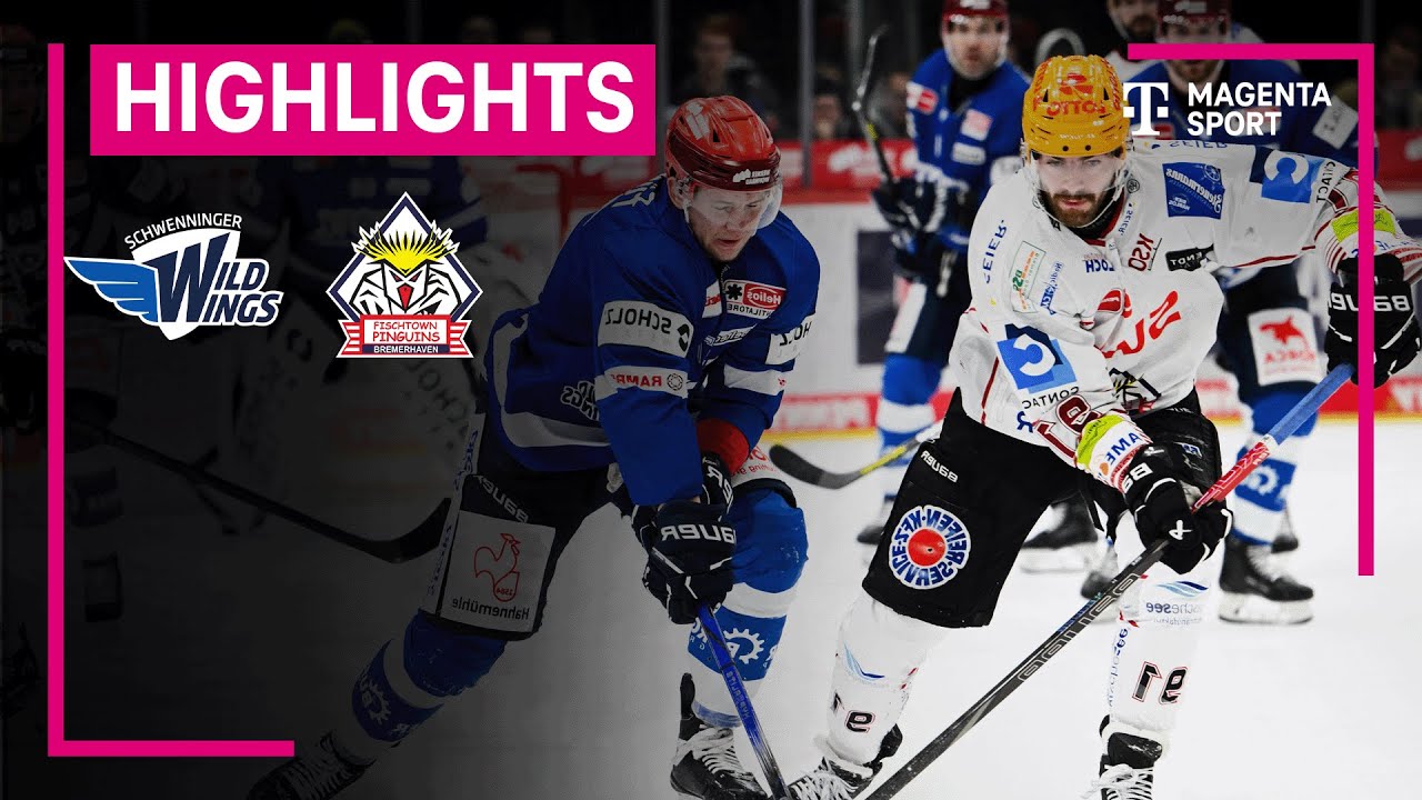 Schwenninger Wild Wings - Pinguins Bremerhaven | PENNY DEL | MAGENTA SPORT
